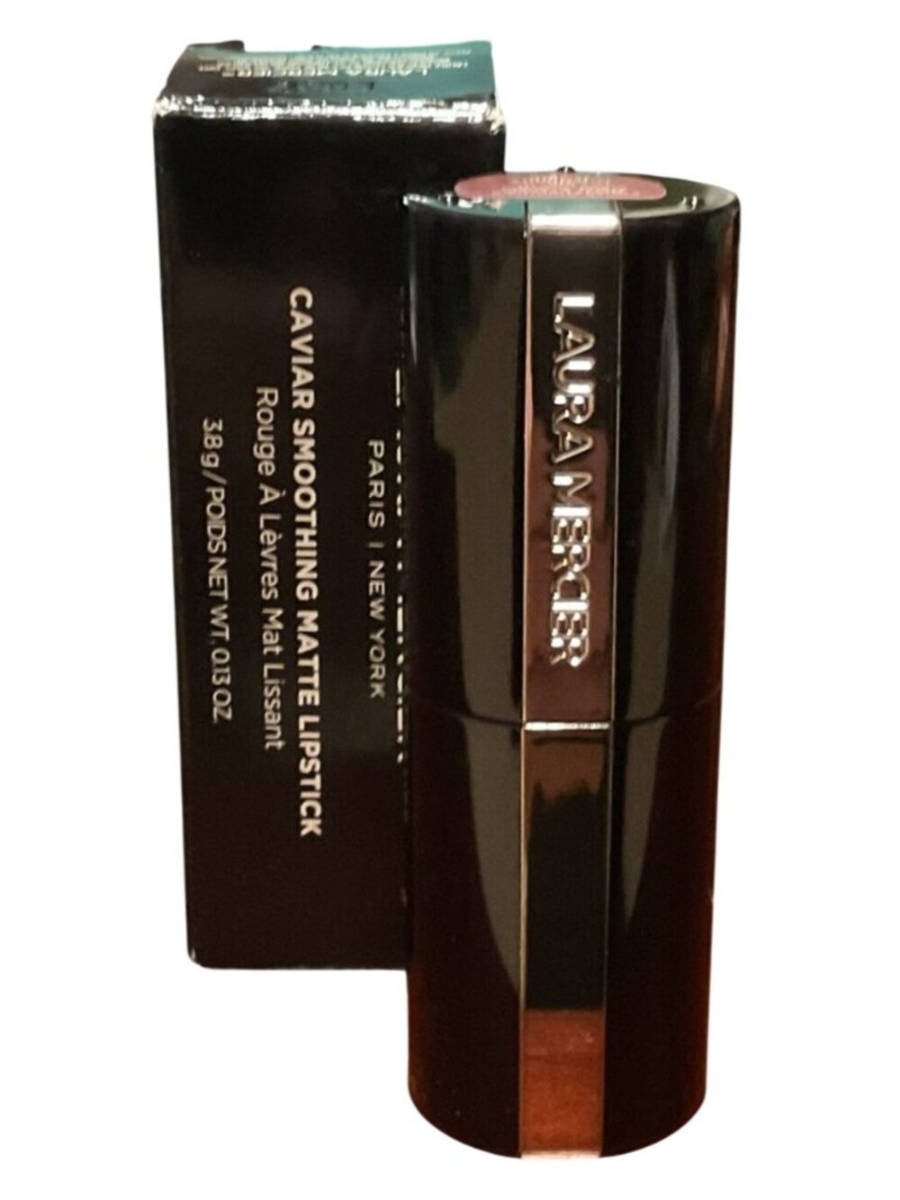 NIB Laura Mercier Caviar Smoothing Matte Lipstick 510 Mulberry Moire 3.8g